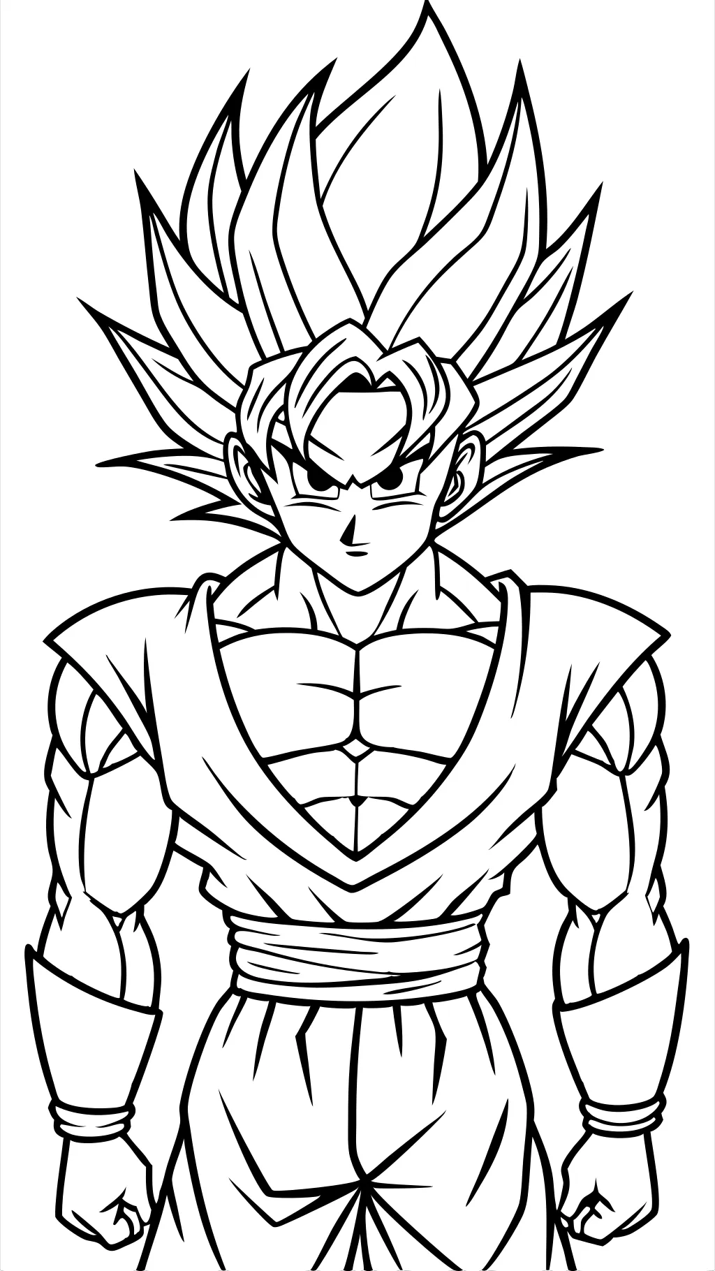 coloriages de Dragon Ball Z